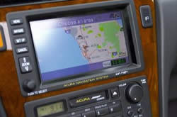 Acura navigation system