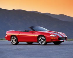 35th anniversary camaro convertible