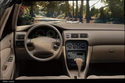 Chevrolet Prizm dashboard layout