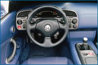 2002 Honda S2000 dashboard