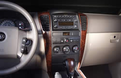 2003 Kia Sorento - dashboard layout