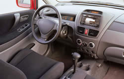 Suzuki Aerio - dashboard layout