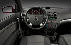 2009 Pontiac G3 dashboard