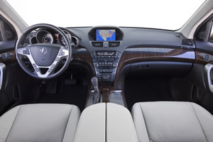 2012 Acura MDX dashboard