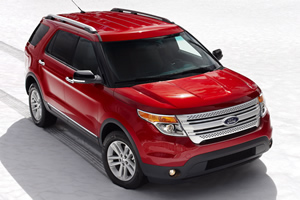 2012 Ford Explorer Deep Impact Blue 