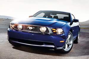 Mustang - Deep Impact Blue finish