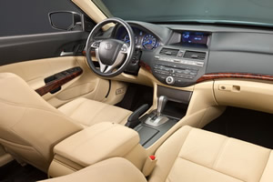 Honda Crosstour interior