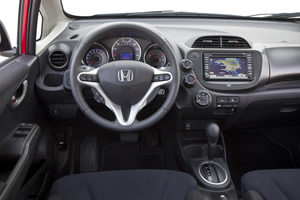 2012 Honda Fit dashboard