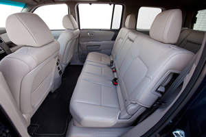 Honda Pilot - second row seating 