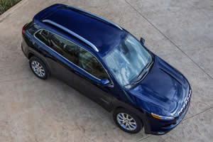 Jeep Cherokee Limited - overhead view