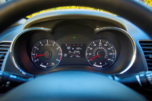 Kia Forte sedan - instrument cluster