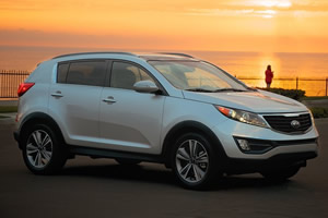 2016 Kia Sportage - front view